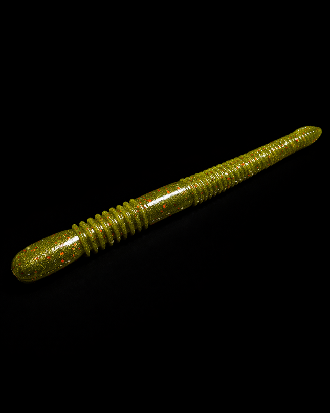 4" Float Ned Worm – Algae 丨HOVER