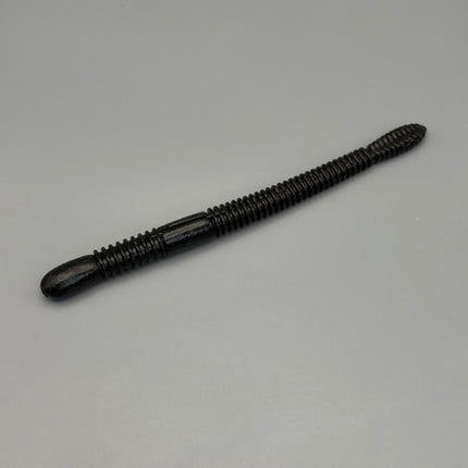4" Float Ned Worm – Black 丨SILHOUETTE