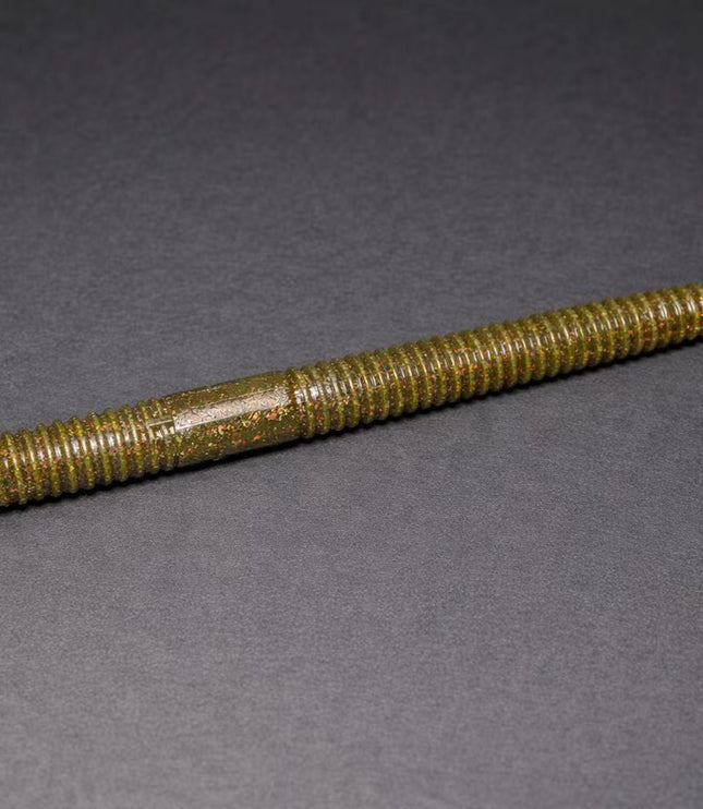 4" Float Ned Worm – Algae 丨HOVER